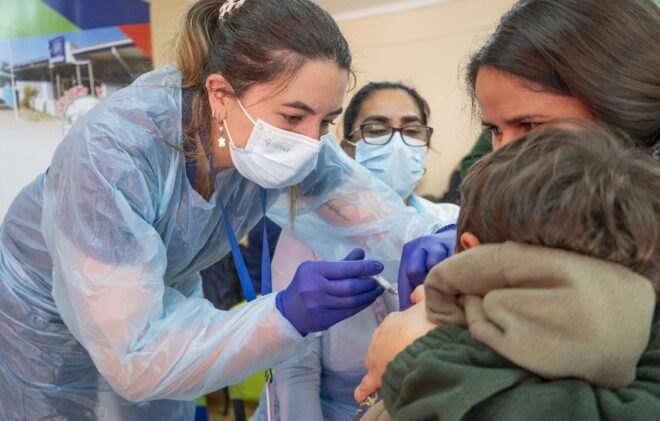 VACUNACIÓN CONTRA INFLUENZA EN BIOBÍO SUPERA EL 88%