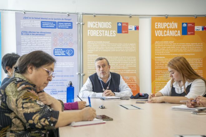 AUTORIDAD SANITARIA DEL BIOBÍO PONE ÉNFASIS EN IMPORTANCIA DE CUIDAR LA SALUD MENTAL EN INCENDIOS FORESTALES